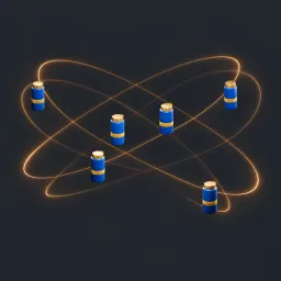 Lissajous Swarm Pro — source library preview; illustrative, not verified output