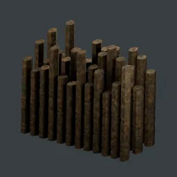 Cliff Assembly Basalt Organ — source library preview; illustrative, not verified output