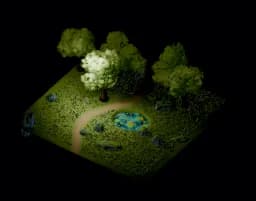 Stylized Forest Generator — source library preview; illustrative, not verified output
