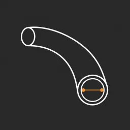 Curve Tube — source library preview; illustrative, not verified output