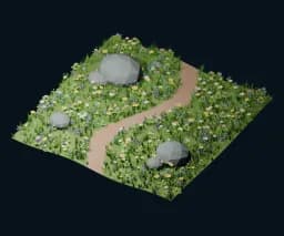 Botanical Meadow V2 — source library preview; illustrative, not verified output