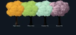 Anime Tree Studio — source library preview; illustrative, not verified output