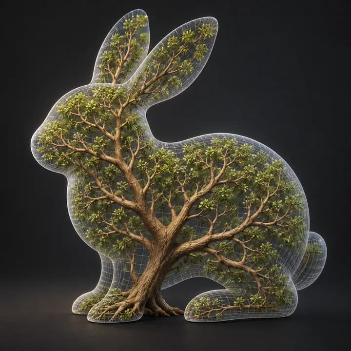 Branch Pro — AI concept illustration, not verified Blender output