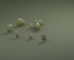 Wildflower Atlas Shader — shared collection artwork, not an individual asset render
