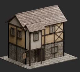 Medieval Merchant Inn Pro — source library preview; illustrative, not verified output
