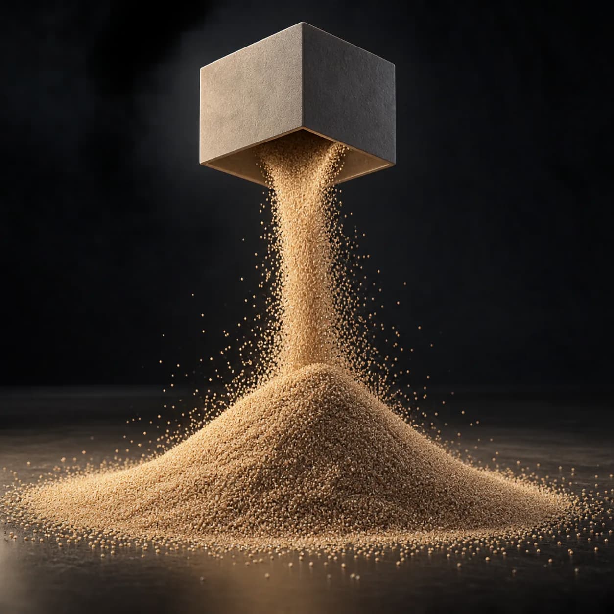 Sand Pour — AI concept illustration