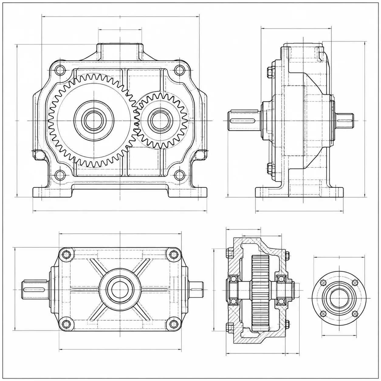 Blueprint Pro - Minimal Ink — AI concept illustration