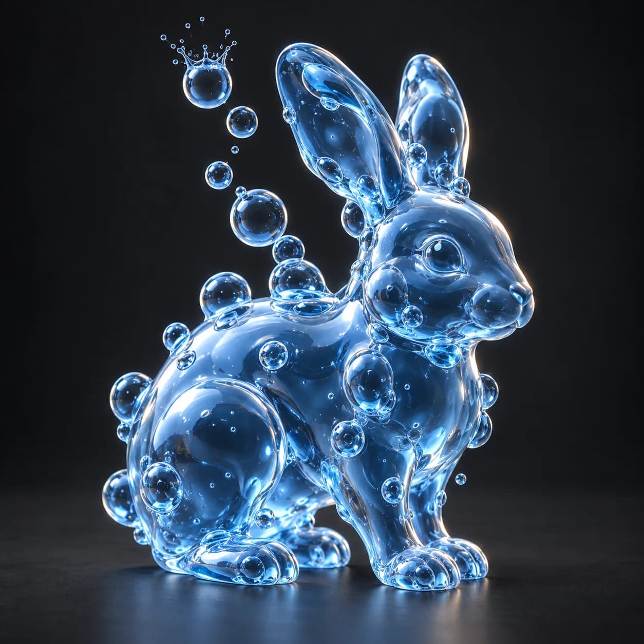 Liquid Bubble — AI concept illustration