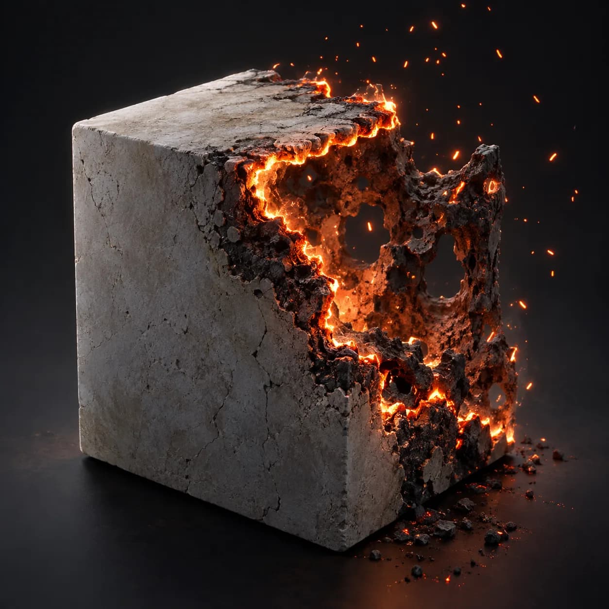 Burn Away — AI concept illustration