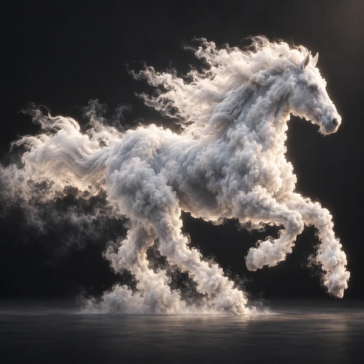 Mesh to Cloud — AI concept illustration