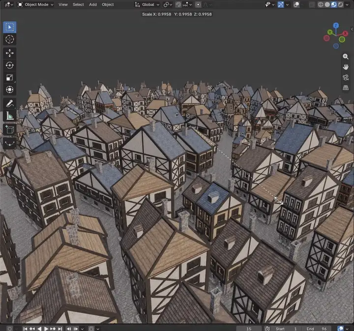 Preview for OMNI - Medieval City Architectural Variety