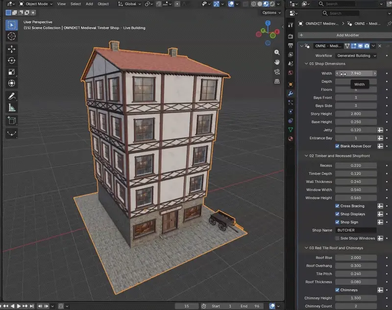 Preview for OMNI - Medieval Timber Shop Builder