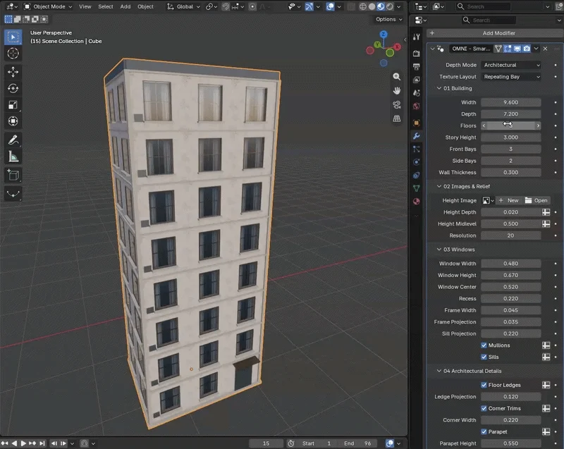 Preview for OMNI - Smart Facade Building Pro